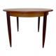Table ronde extensible en teck