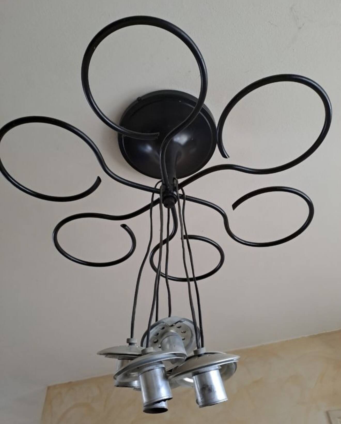 Gino Sarfatti ceiling light model 2042/6 original edition Arteluce