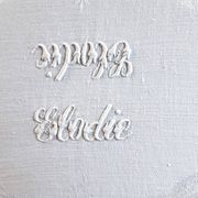 service table damned, tablecloth and 6 embroidered napkins "Elodie", 2m40 x 1m75, late nineteenth, early twentieth