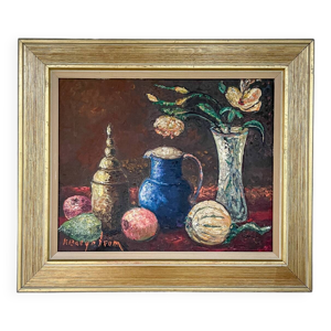 Nature morte avec une - tulipes