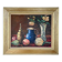Still life with a blue jug and tulips