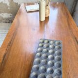 Rustic farmhouse table, solid oak, 2m