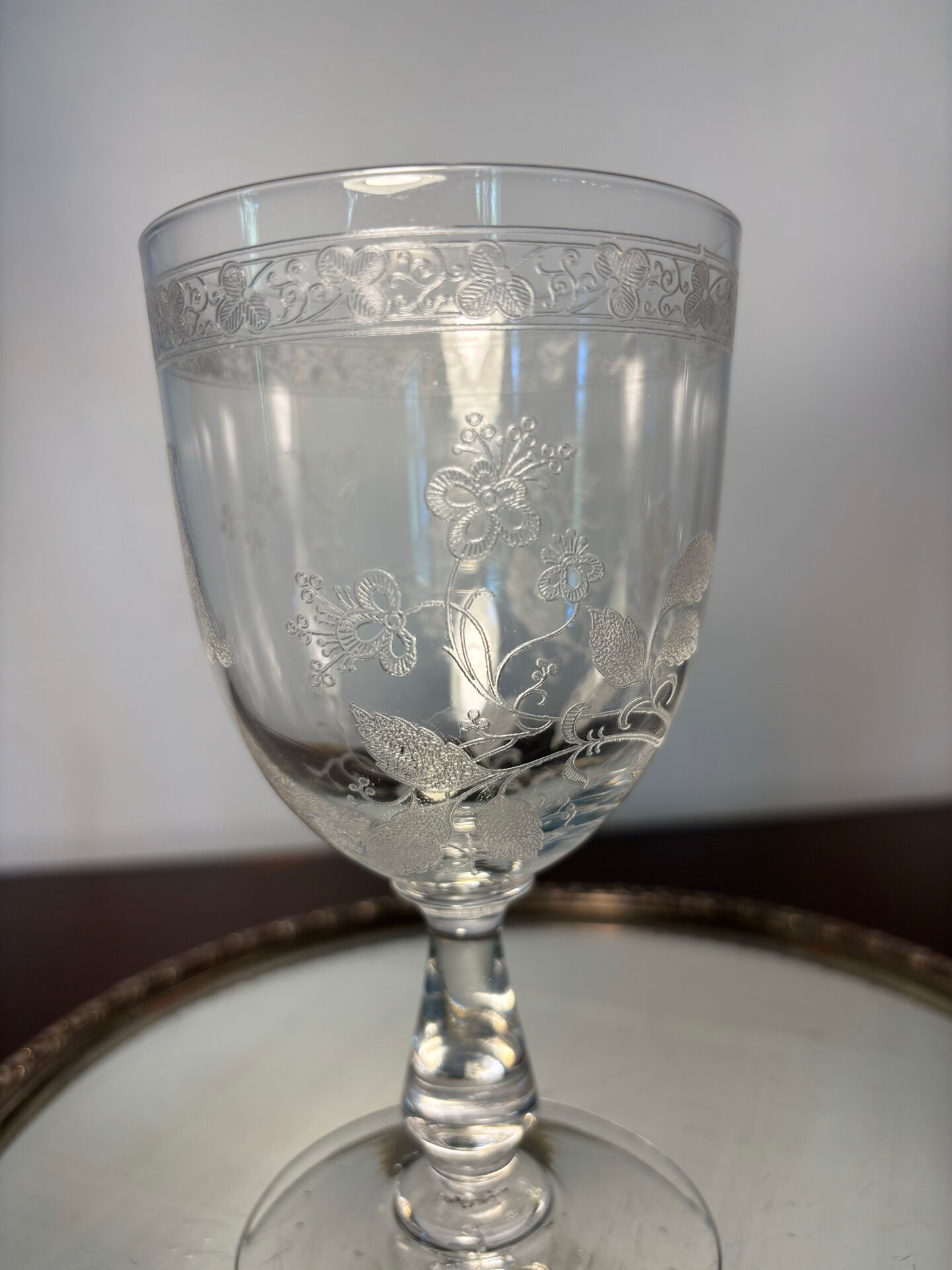 Water glass Baccarat early 20th century