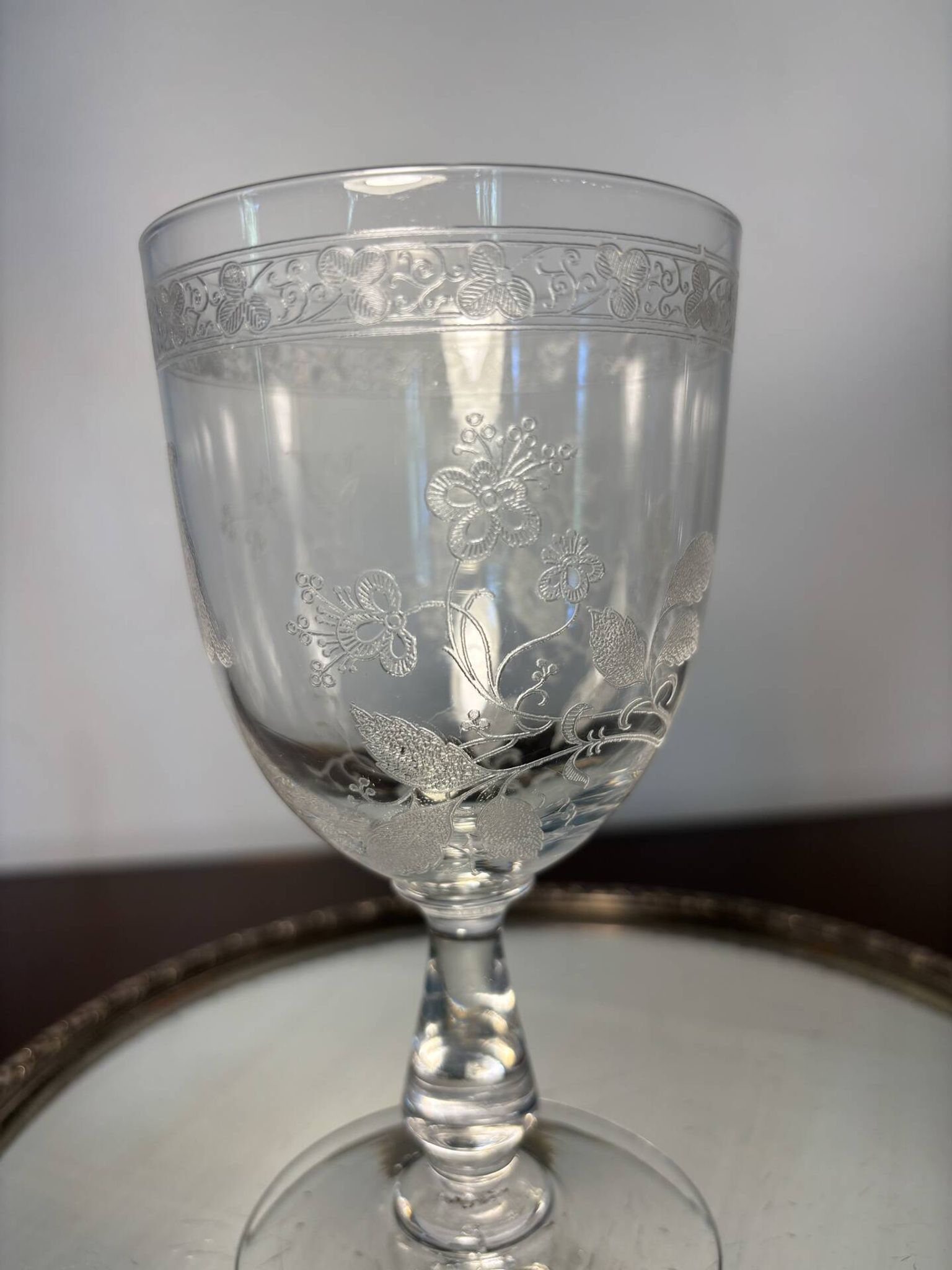 Verre à eau Baccarat début du 20e siècle