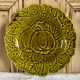 6 old Sarreguemines slip plates