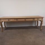 Oak farmhouse table