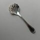 Argent Metal Silver-Plated Art Deco Lidded Box with Spoon, Italian 1930s Table Decor