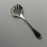 Argent Metal Silver-Plated Art Deco Lidded Box with Spoon, Italian 1930s Table Decor