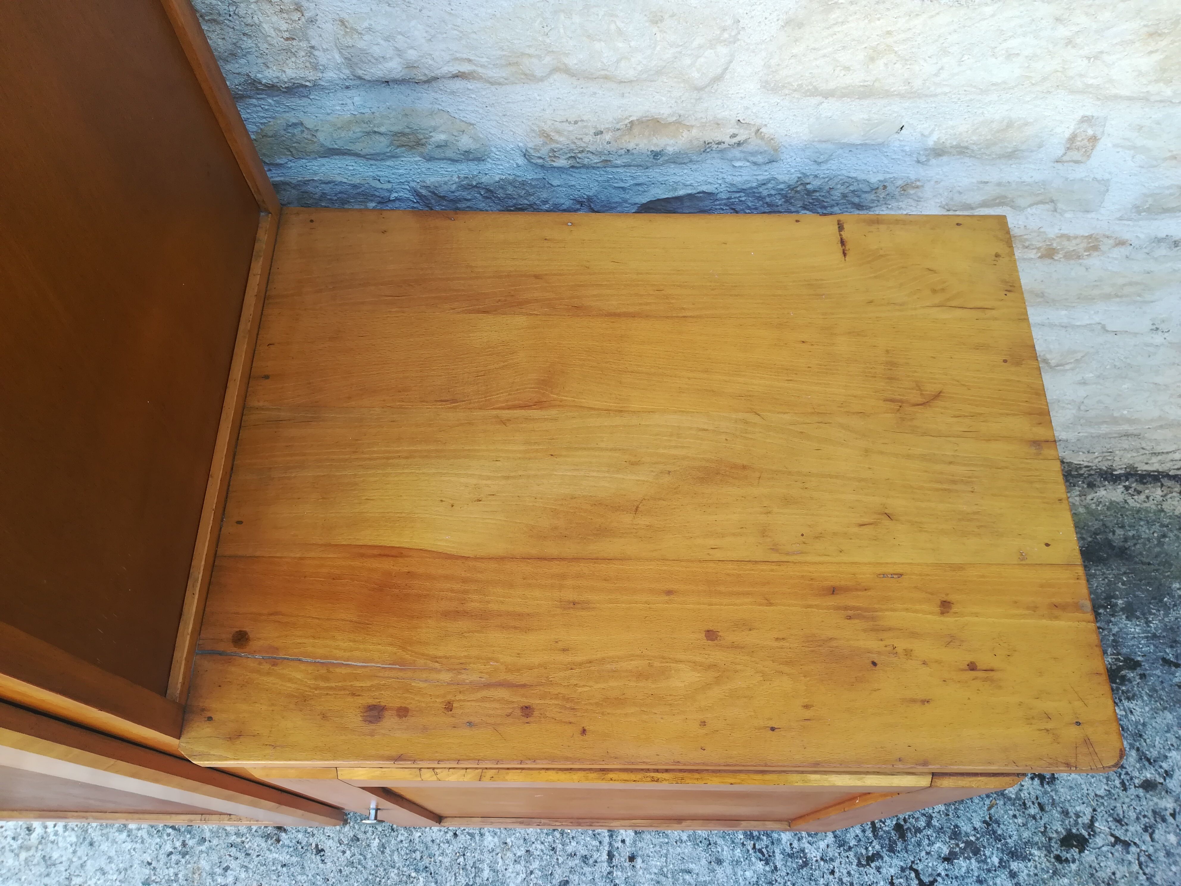 Vintage asymmetrical cabinet