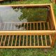 Rattan and vintage bamboo lounge