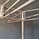 Old industrial coat rack, wardrobe rack XXXL