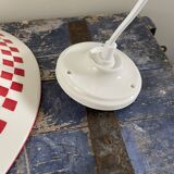 Vintage ceramic pendant lamp