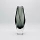 XXL Murano Sommerso Vase Alessandro Mandruzzato 27cm Grey Smoke