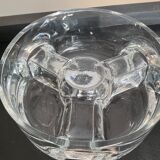 Empty vintage pocket molded glass 70s