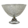 Large Baccarat crystal centerpiece on pedestal