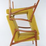 Yellow pen armchair