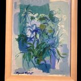 Painting on canvas signed Moun-Pollat