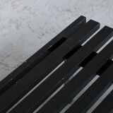 Mid-century slatted wooden bench or coffee table