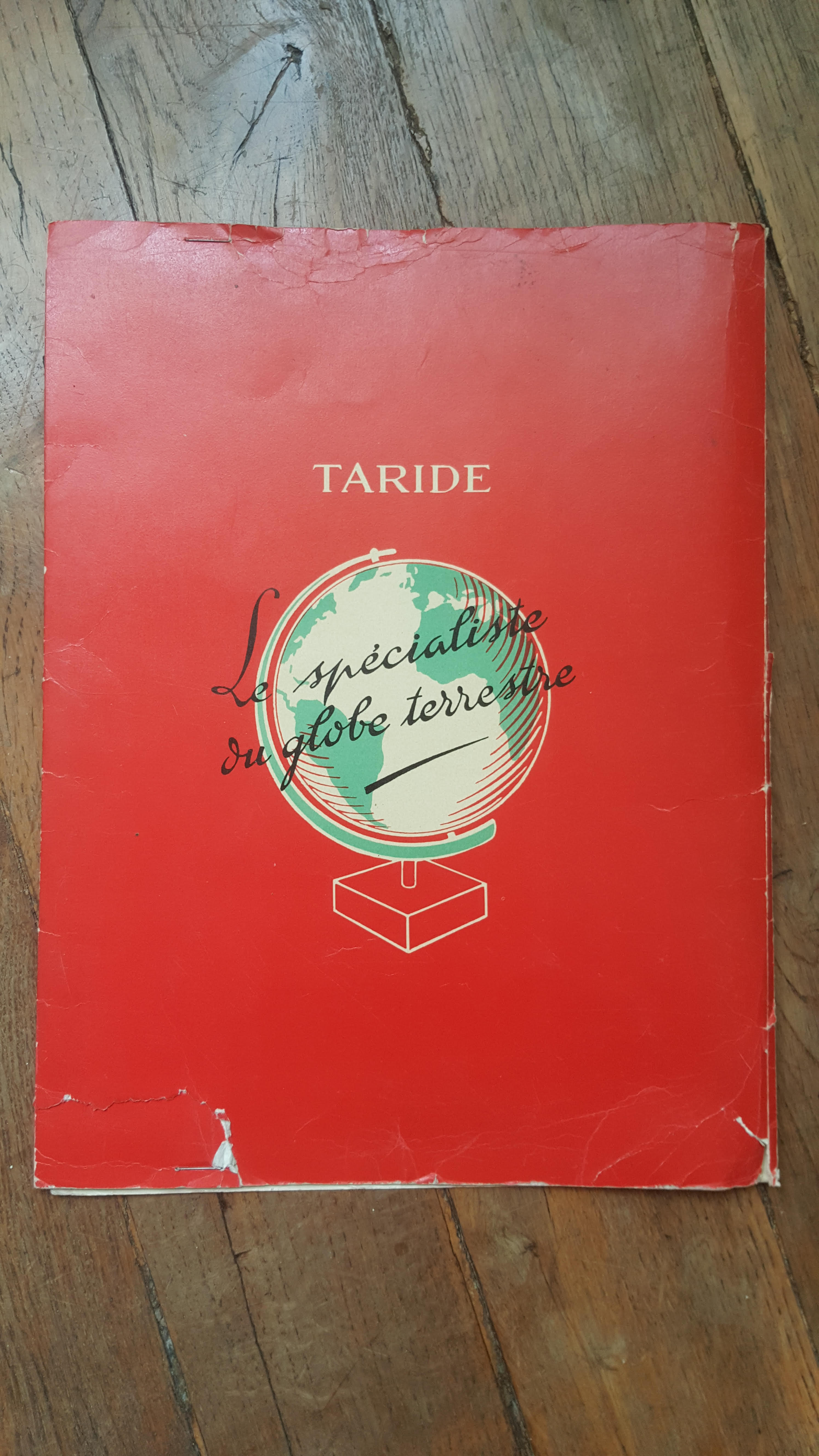 Taride politics map "the five parts of the world"