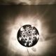 Mid Century Modern Sputnik wall lamp or flush light by Cosack