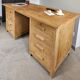Vintage master desk with 2 drawers.