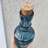 Turquoise blue bottle