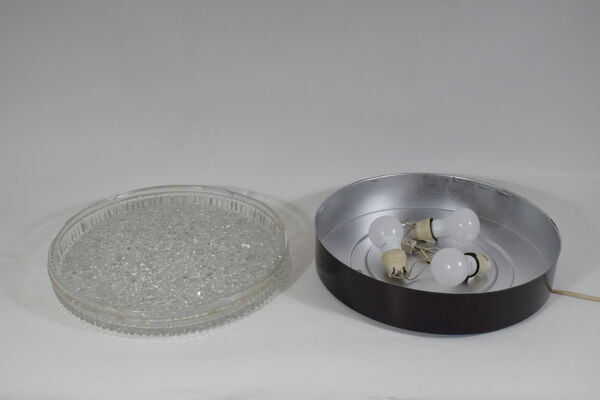 Plafonnier en verre à bulles par Staff 1960-70 prix IF Design Awards en 1964