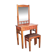 Coiffeuse Art déco et son tabouret assorti, 1930-1940