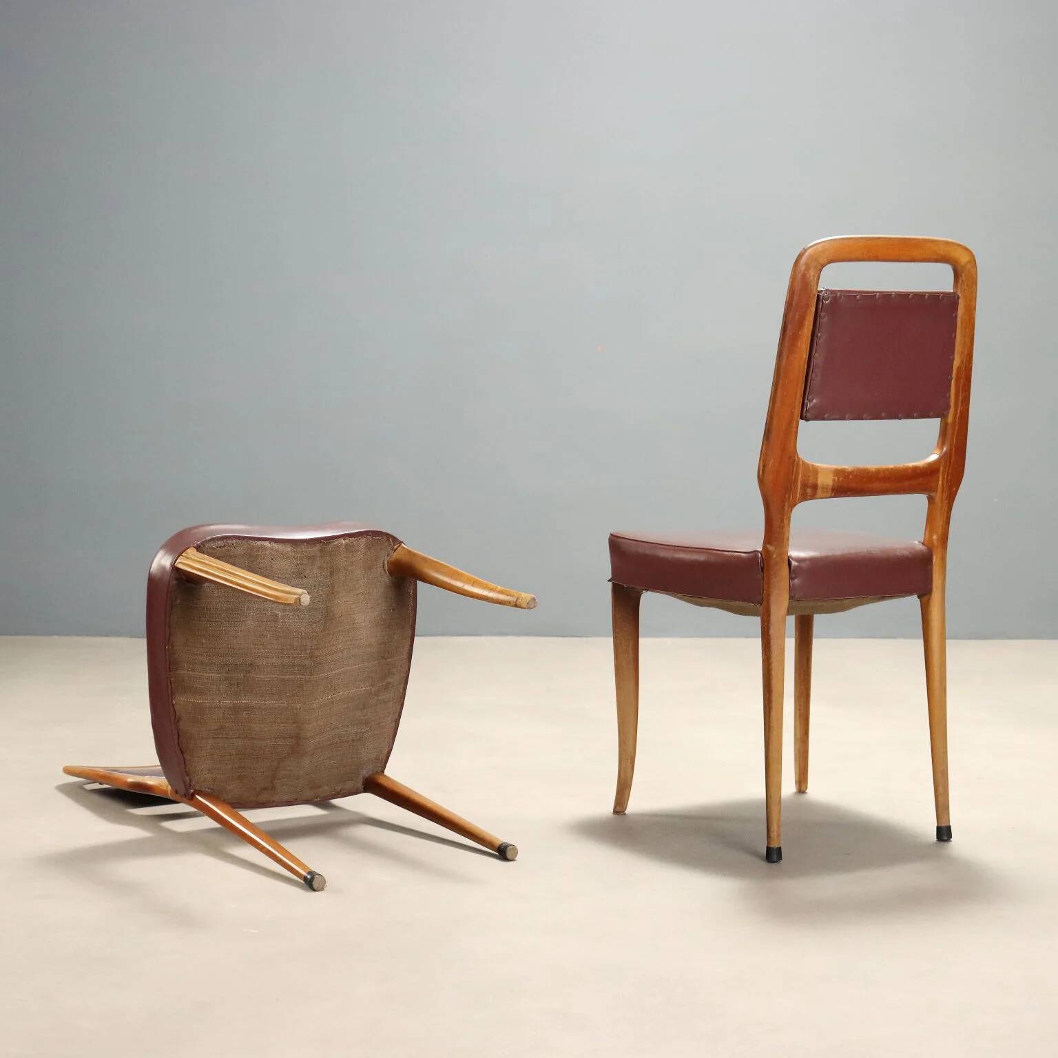 Set of vintage chairs, 1950s