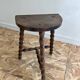Vintage tripod stool