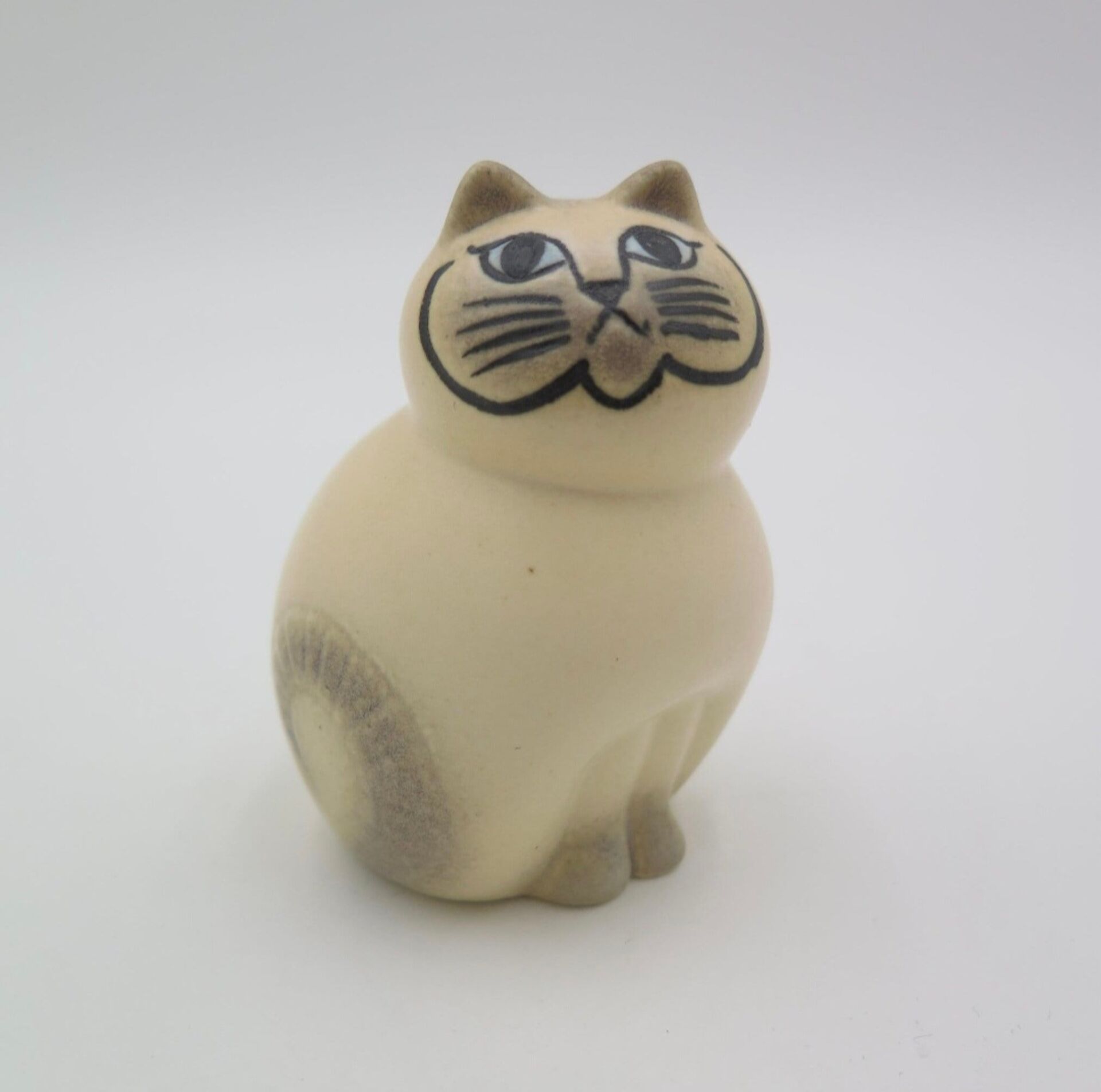 Ceramic Cat MIA Cream Lisa Larson Atelier Gustavsberg