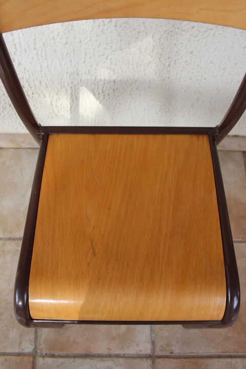 Pair of vintage Mullca school chairs