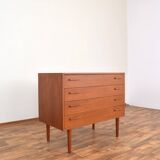 Mid-Century Danish Teak Chest of Drawers by Kai Kristiansen for FM Møbler, 1960s.