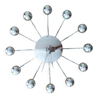 Horloge karlsson spider chrome