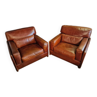 Paire de fauteuils vintage Roche Bobois