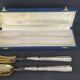 Art Deco Silver Salad Servers (Minerva Hallmark)
