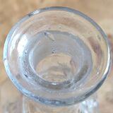 Old carafe in cut glass