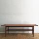 Table basse en teck des années 1960