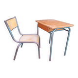 School desk with chair