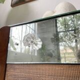 60s mirrored chest of drawers