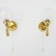 Wila wall lights set 1970s, wall lamps gold glass, indirect lighting