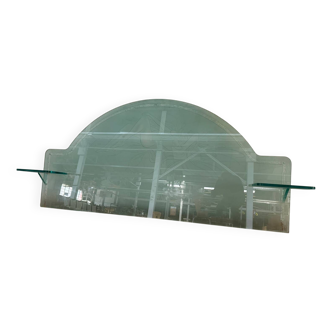 Tête de lit en verre grave design