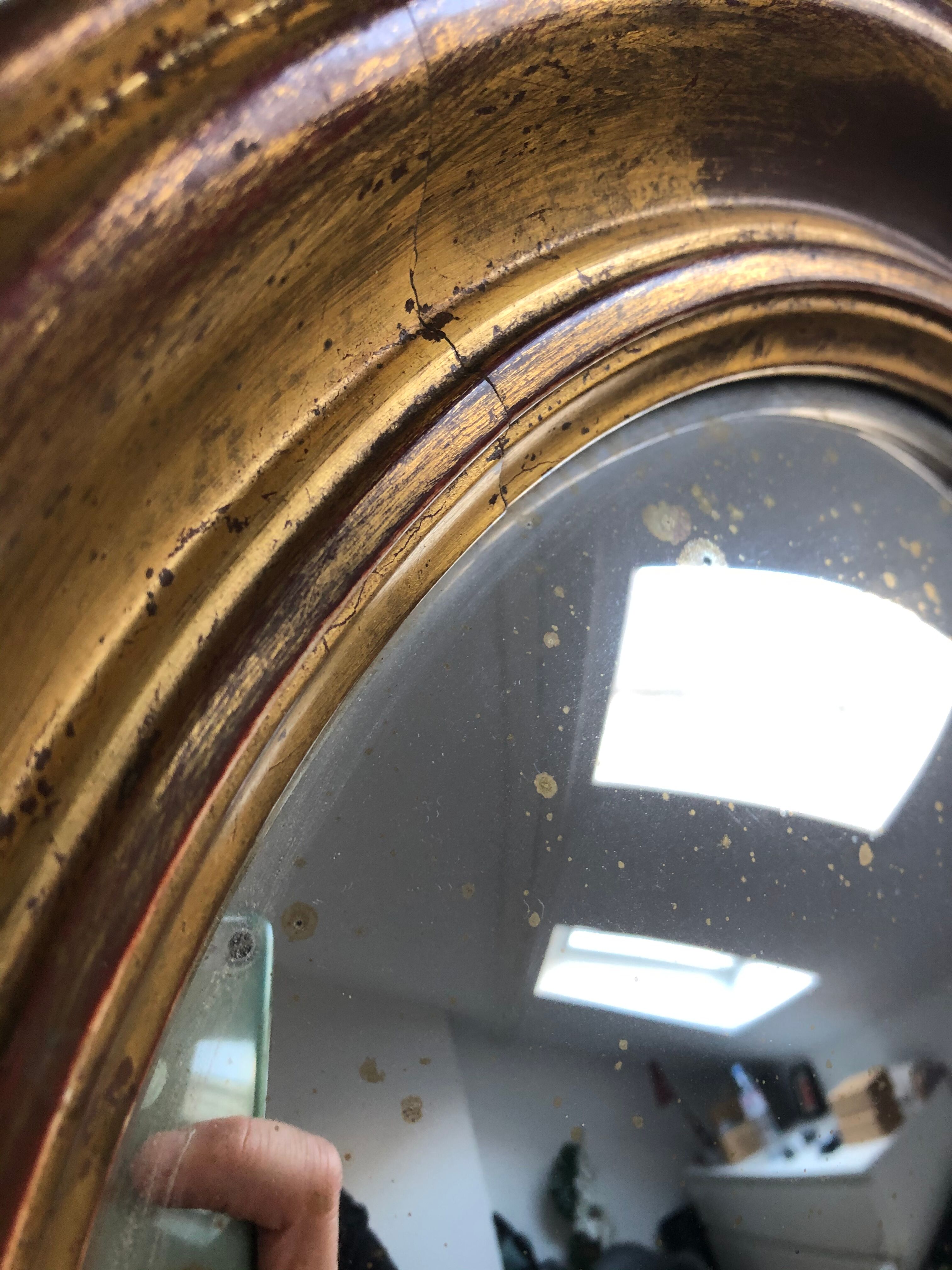 Ancient witch eye mirror 38cm