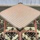 English Lloyd Loom pedestal table from the 1930s