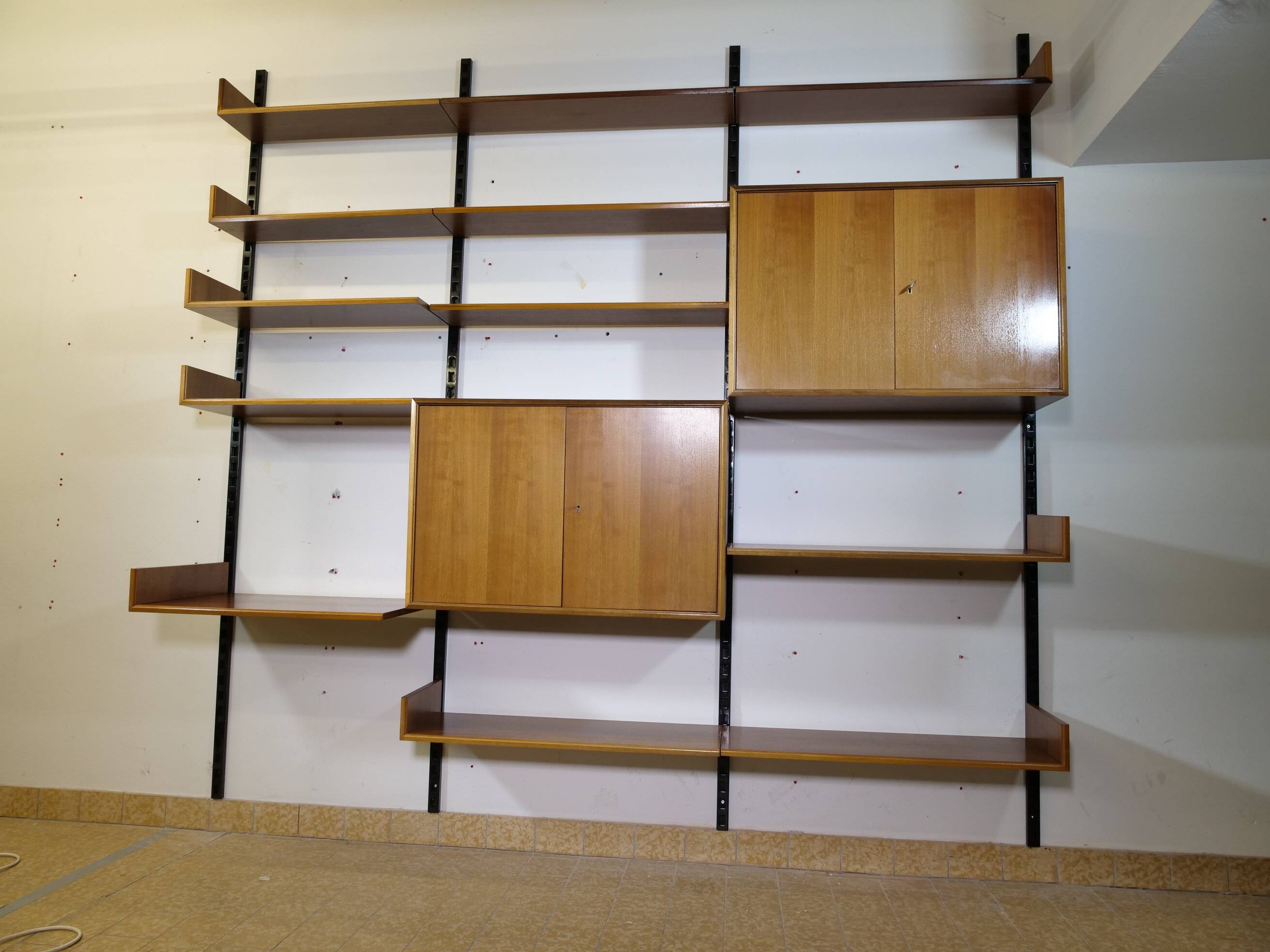 Modular vintage shelving system for WK Möbel, 1960s