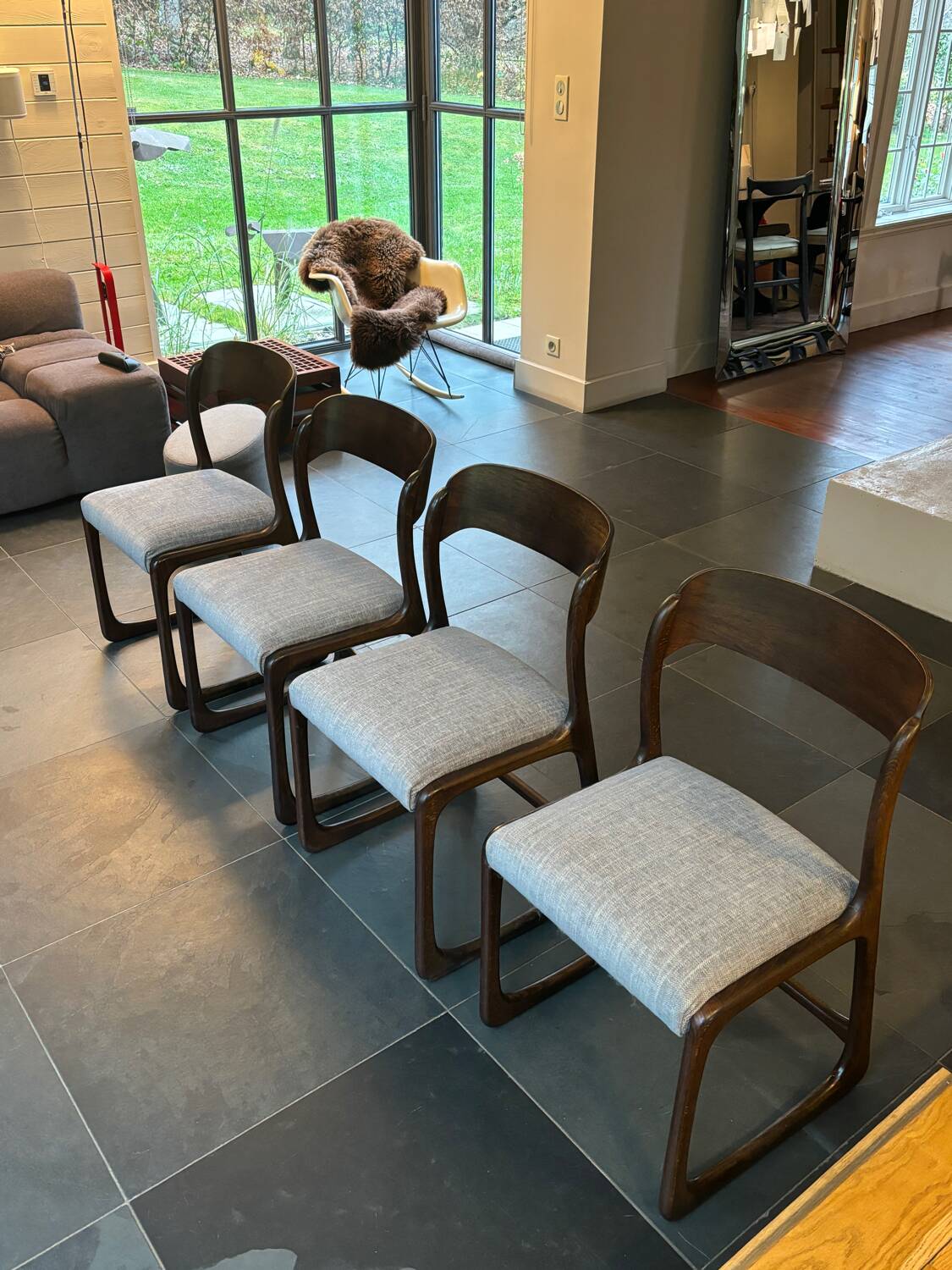 Set of 4 Beaumann chairs