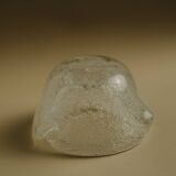 Free-form glass ashtray, 1970s