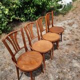 Ensemble de 4 chaises bistrot