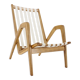 1970s Jan Vaněk Oak armchair, Czechoslovakia
