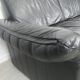 Vintage leather sofa desgn Belgian 80s edition Swann